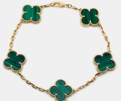 Green van cleef bracelet 