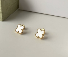 White Van Cleef Earrings 