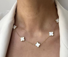 White van cleef necklace