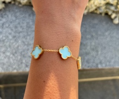 Baby blue Van Cleef bracelet 