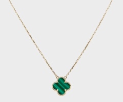 1f green van cleef necklace 