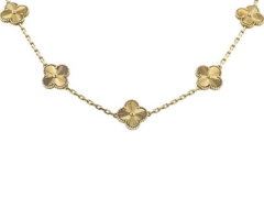 Gold Van Cleef Necklace